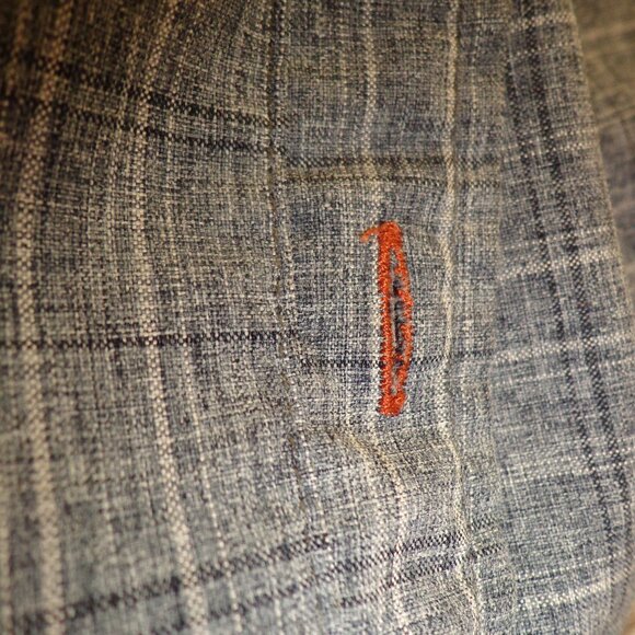 NEW Original Weatherproof Vintage Men's Button Down Shirt L/G Blue Plaid - Picture 9 of 15